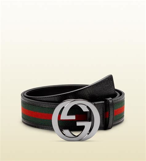 gucci g interlocking red green belt|belt with interlocking g buckle.